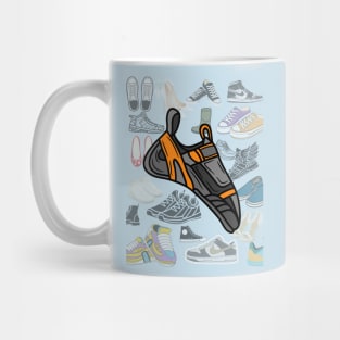 Climbing shoe Mug